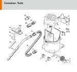 Stihl SE 122 Vacuum Cleaner Spare Parts